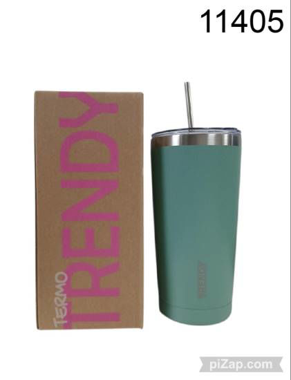 Imagen de VASO TERMICO TRENDY C/SORBETE 3.26